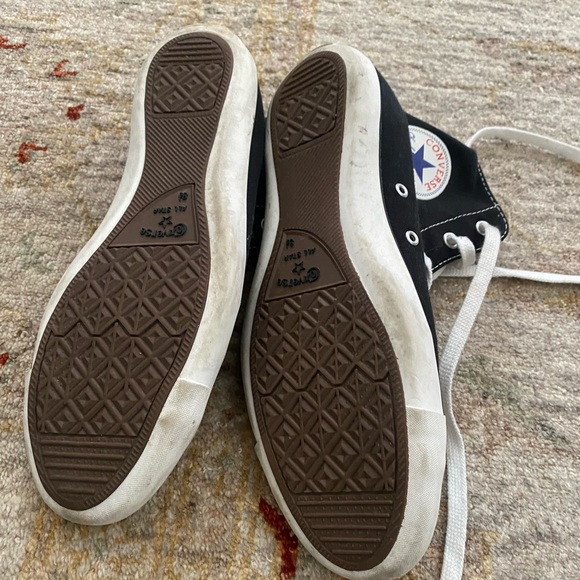 Converse Chuck Taylor Women's Light Black High Top Women 8.5 - Picture 7 of 8